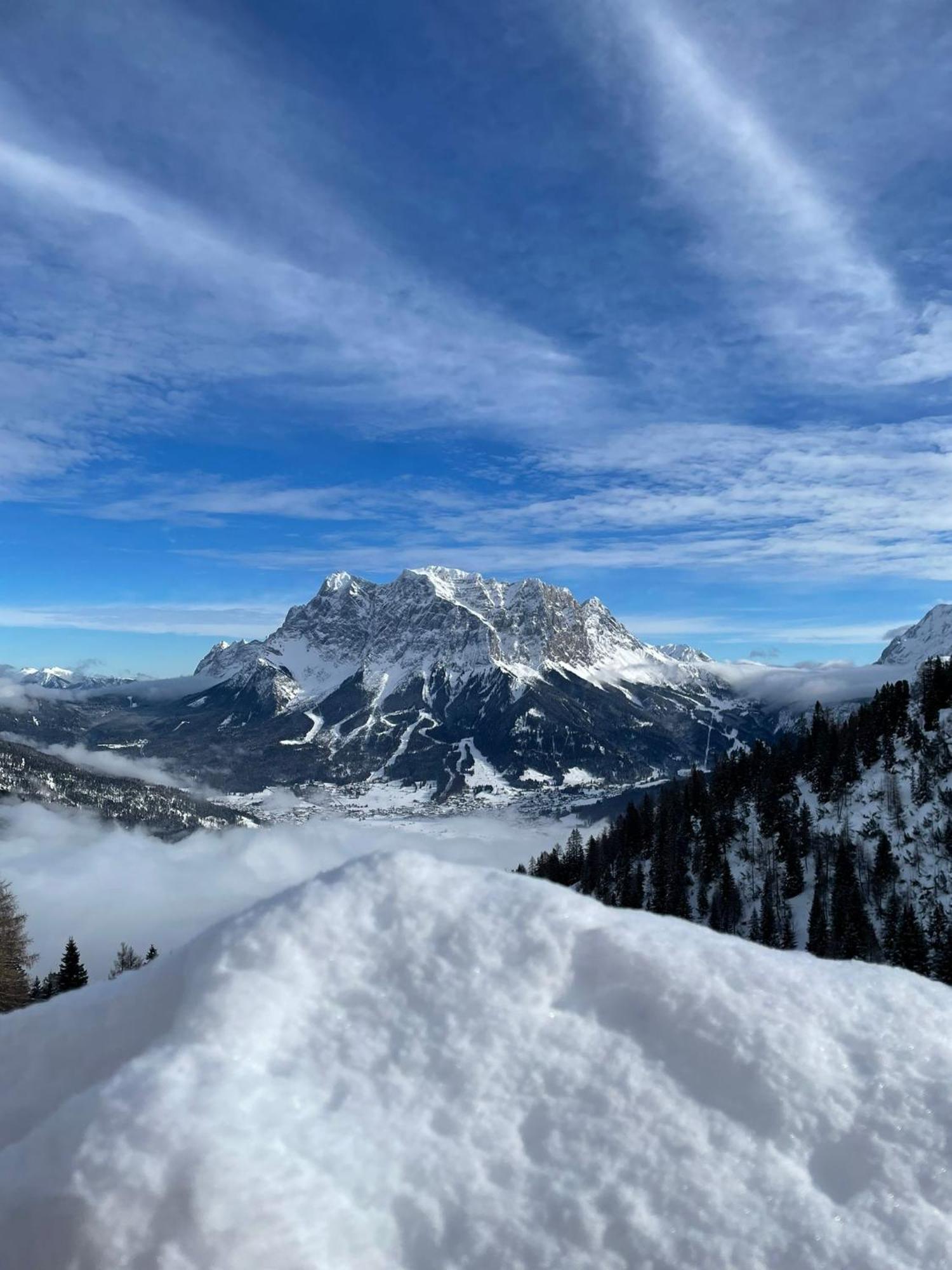 Chalet Zugspitzblick Lermoos Extérieur photo
