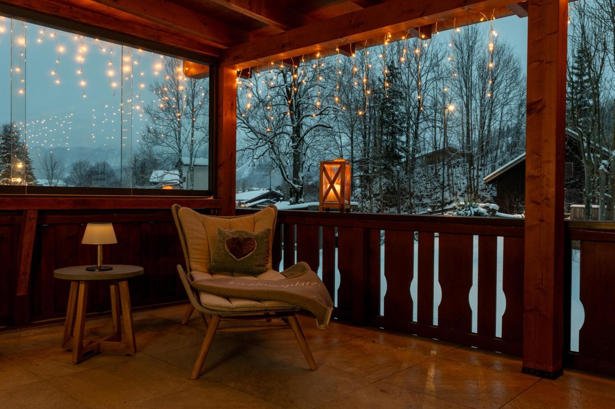 Chalet Zugspitzblick Lermoos Extérieur photo